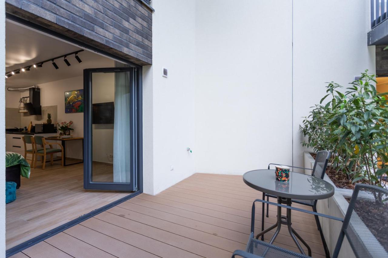 Luxurycity Apartment With Terrace Wroclaw Luaran gambar